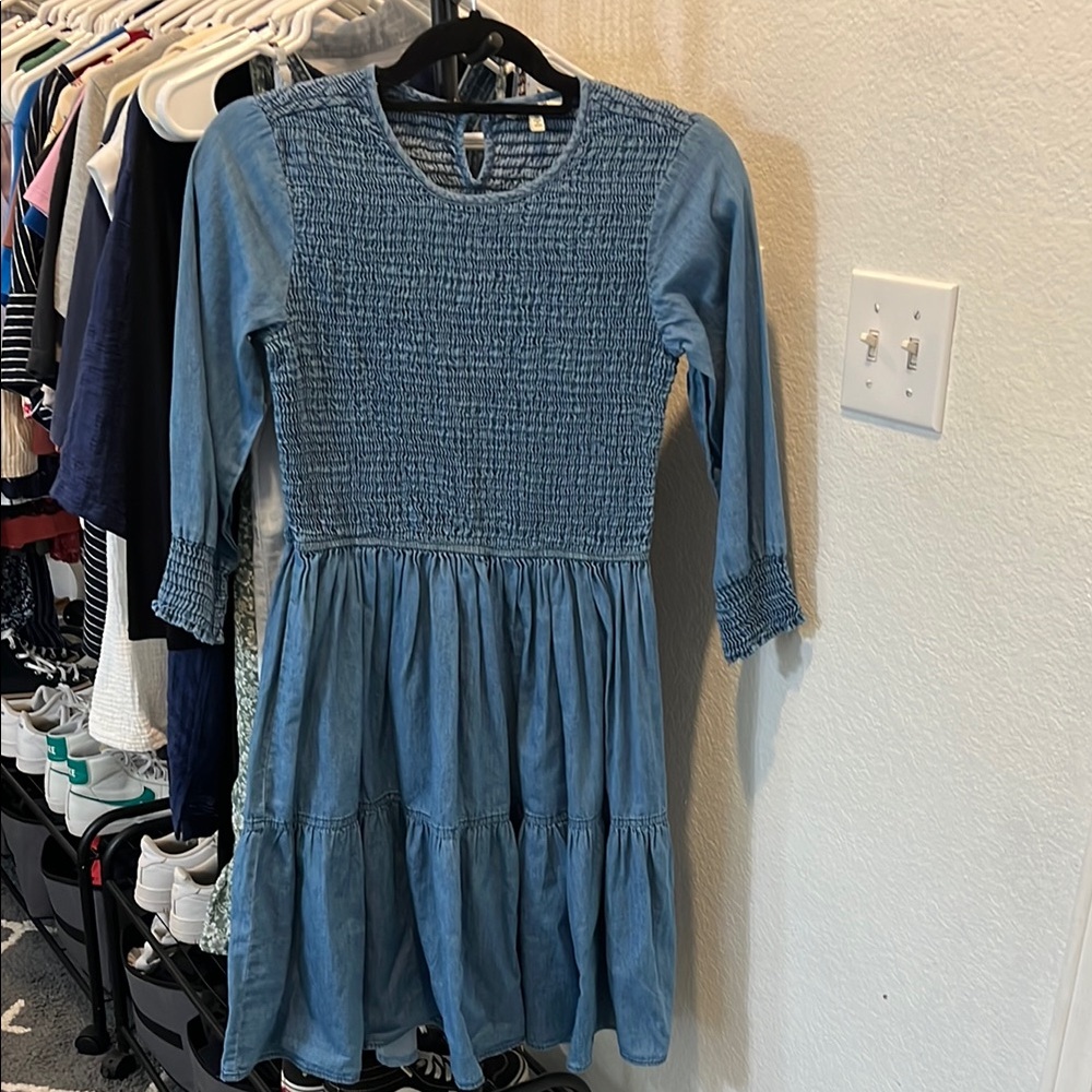 Blue summer dress